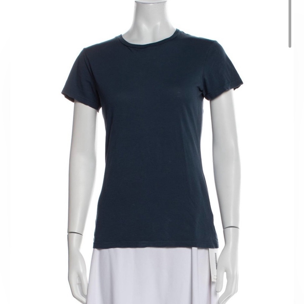 NILI LOTAN  blue short sleeve tee shirt XS